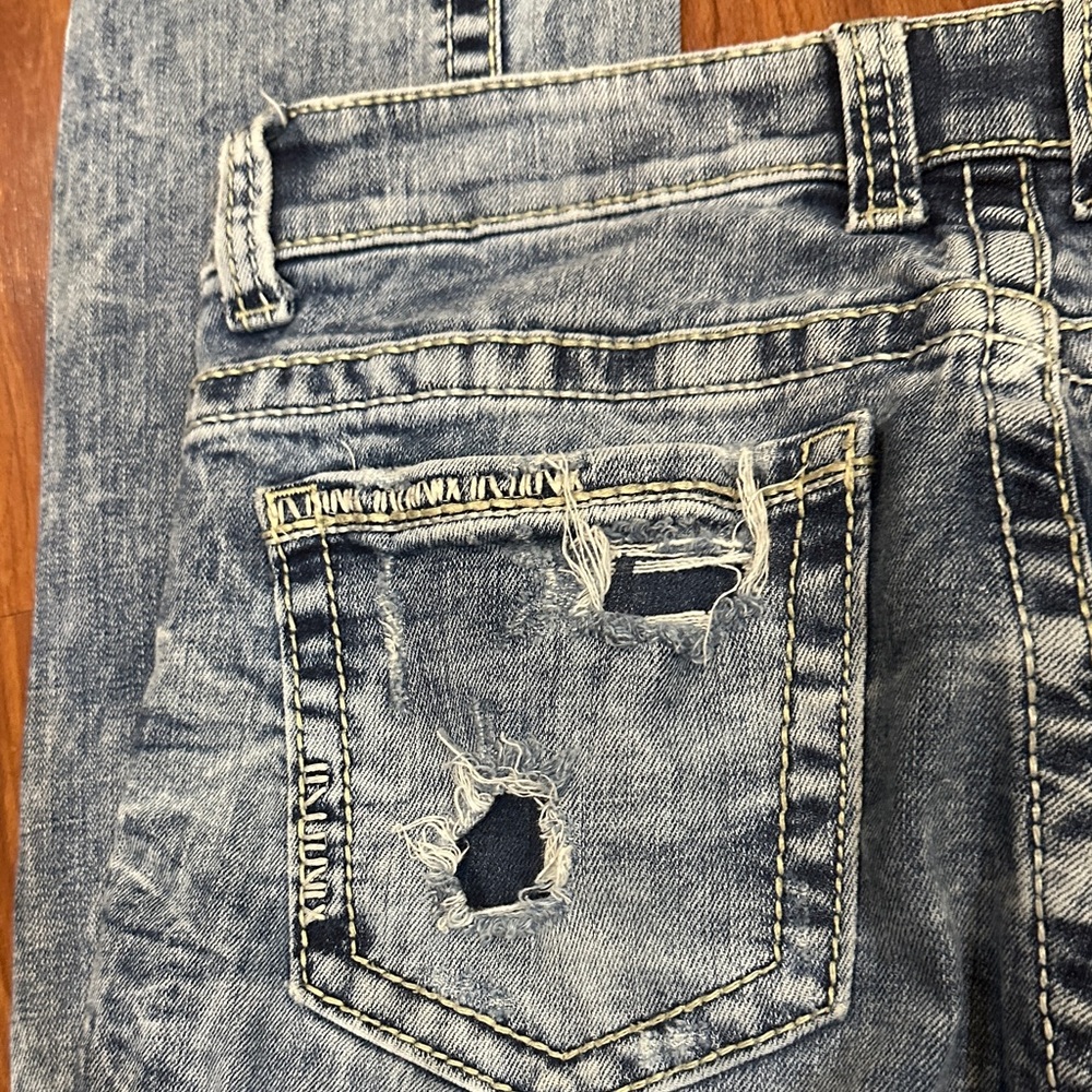 BKE Medium Blue Straight Leg Jeans - Picture 6 of 6